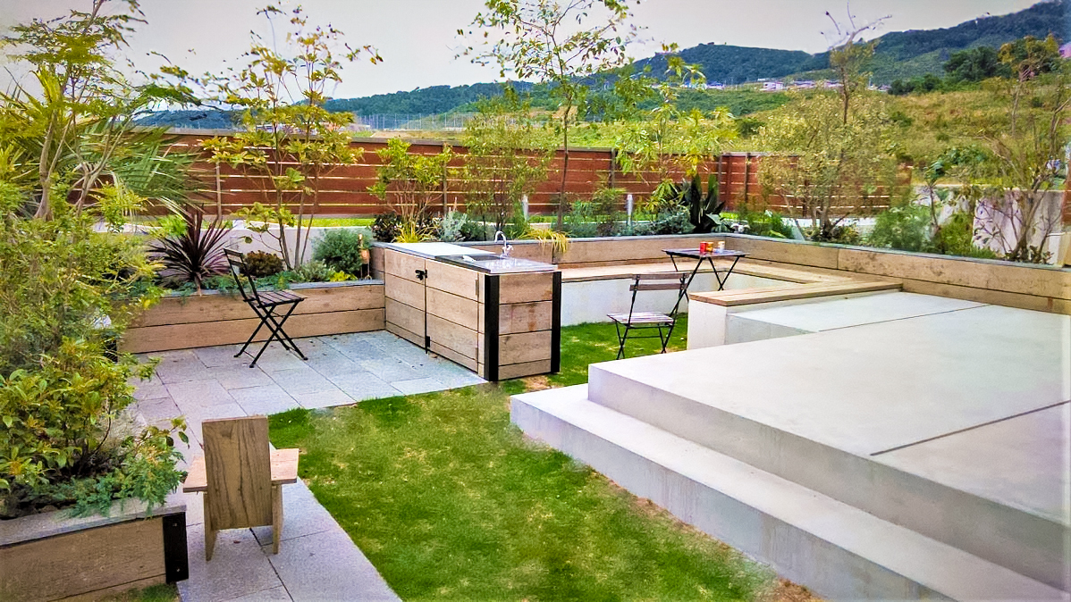 庭づくり・庭リフォームの施工イメージ